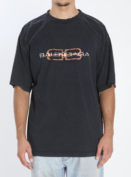 Balenciaga Cotton T-shirt Black