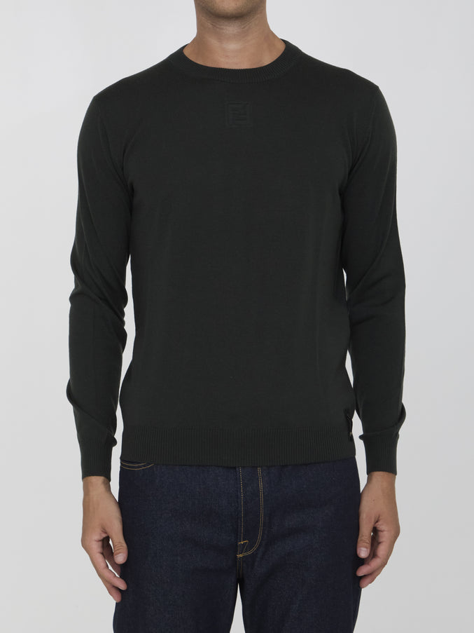 Fendi Wool Pullover Green