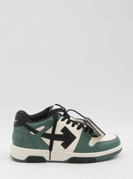 Off White Out Of Office Sneakers Green