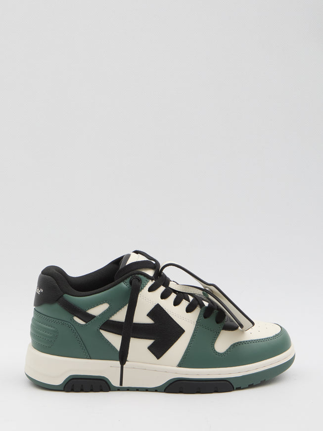 Off White Out Of Office Sneakers Green