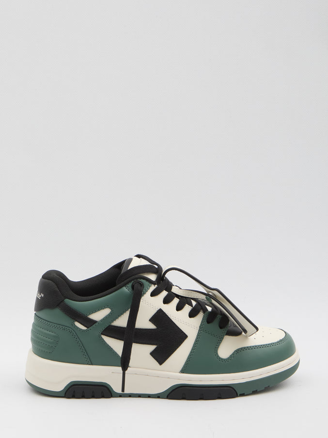 Off White Out Of Office Sneakers Green