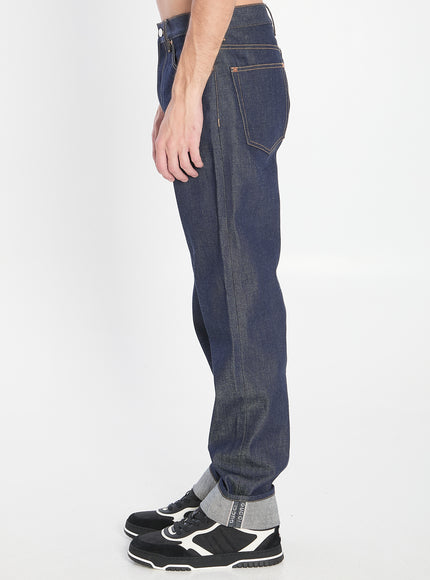 Gucci Denim Trousers With Hem Details