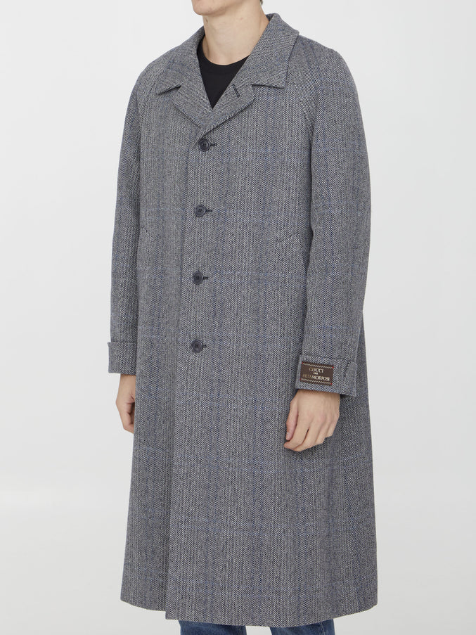 Gucci Houndstooth Coat