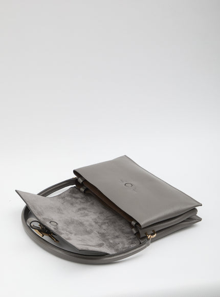 Tod's T Timeless Flap Bag In Leather