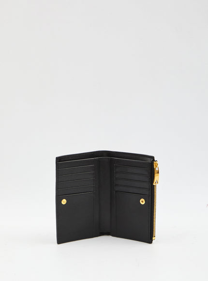 Bottega Veneta Intrecciato Bi-folod Medium Wallet