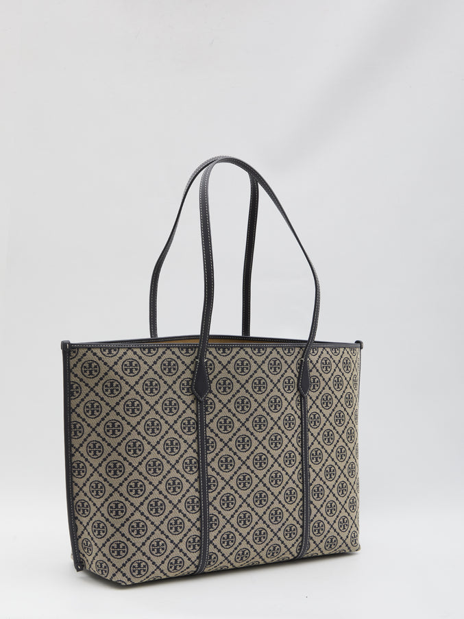 Tory Burch Perry T Monogram Shopping Bag