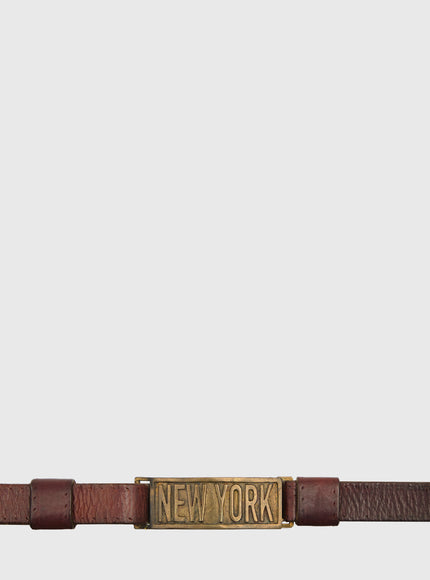 Golden Goose Leather Belt