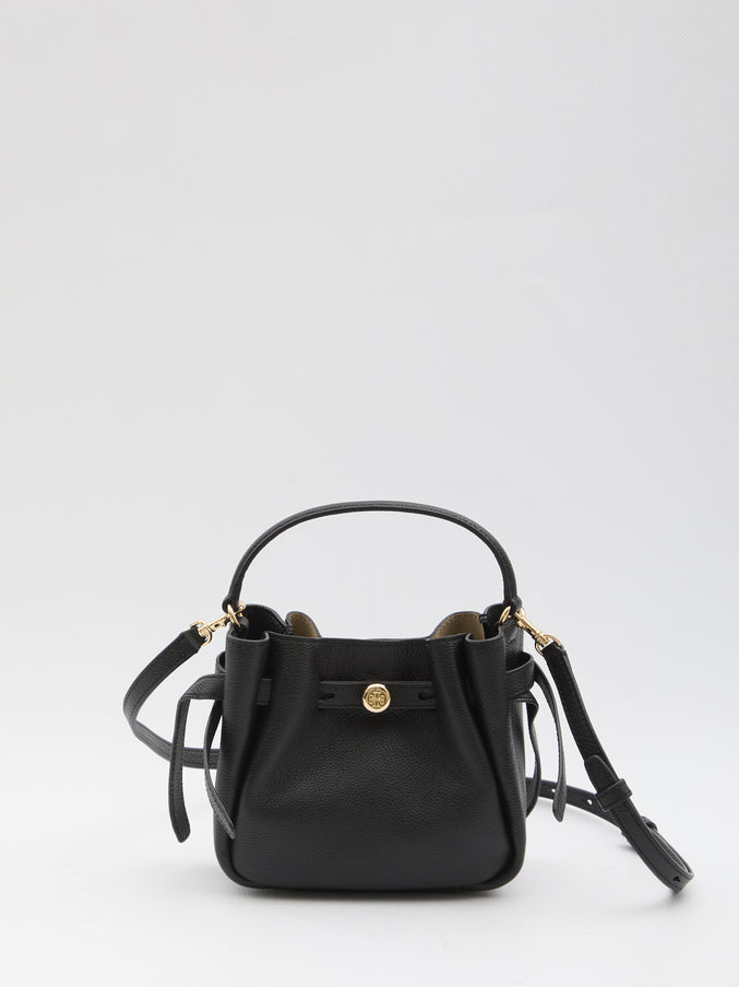 Tory Burch Romy Mini Bucket Bag QT Black