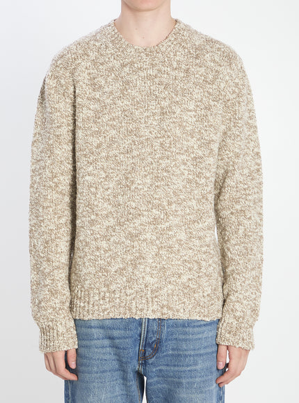 Dolce & Gabbana Crew Neck Pullove Beige