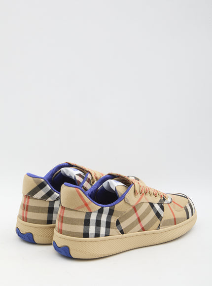 Burberry Terrace Check Sneakers