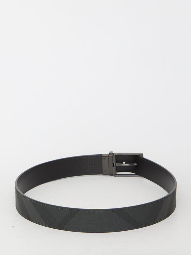 Burberry Check Reversible Belt