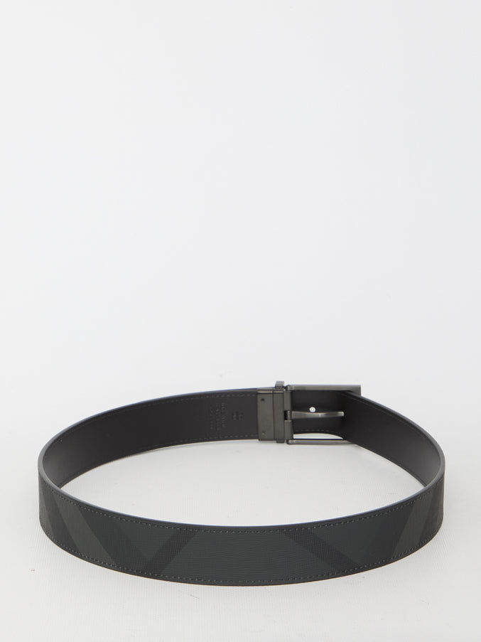 Burberry Check Reversible Belt