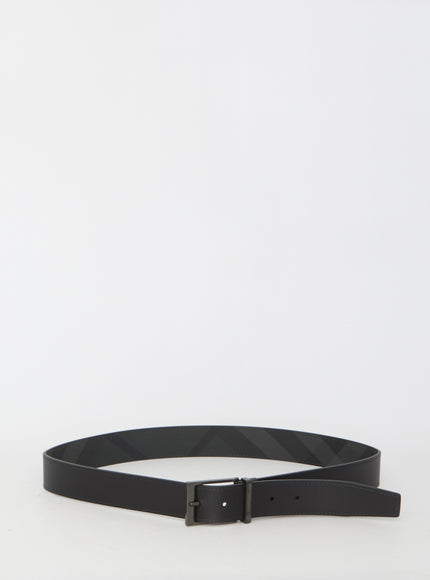 Burberry Check Reversible Belt