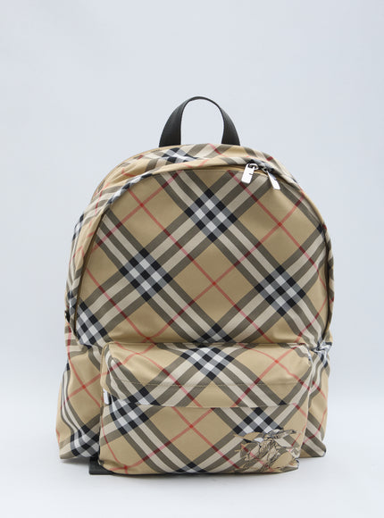 Burberry Check Backpack QT Beige