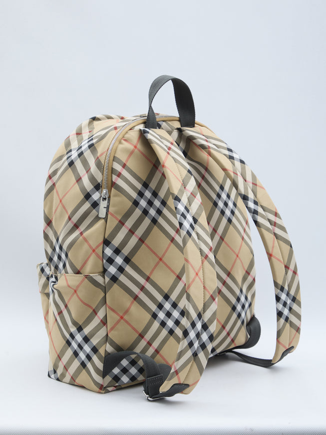 Burberry Check Backpack