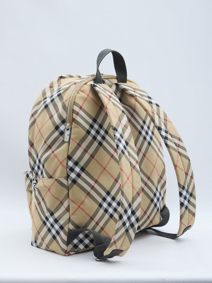 Burberry Check Backpack