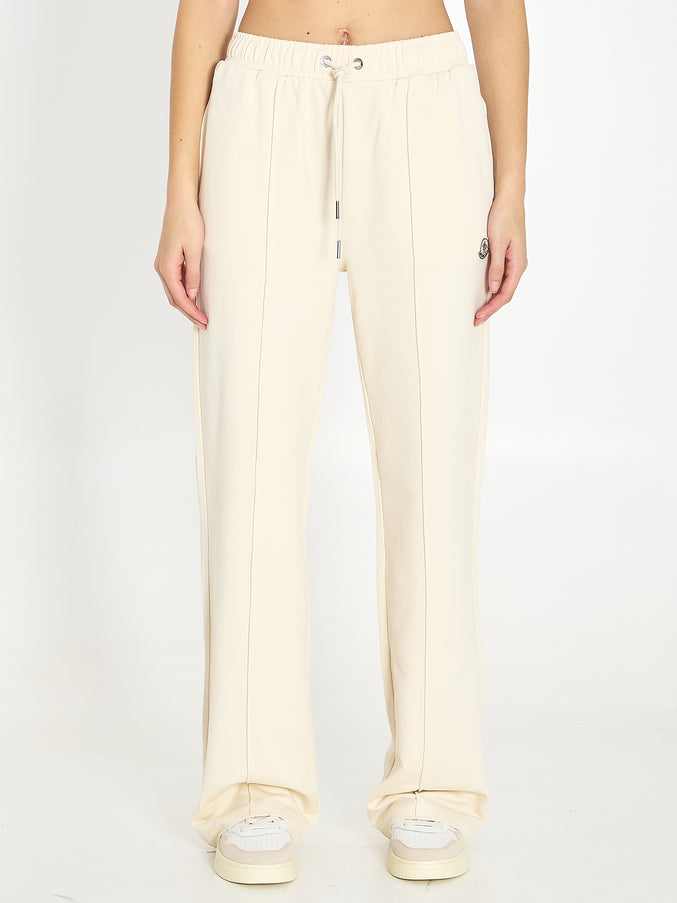 Moncler Cotton Sweatpants Beige