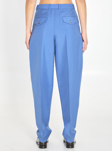 Celine Montauk Pants In Wool And Mohair