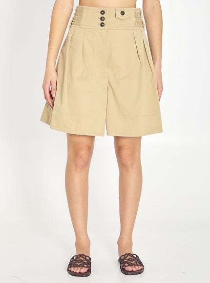 Zimmermann Rebellion Cargo Shorts Beige