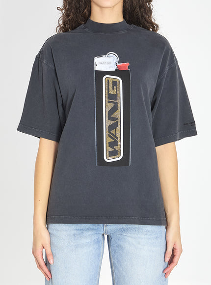 Alexander Wang Lighter Graphic T-shirt Black