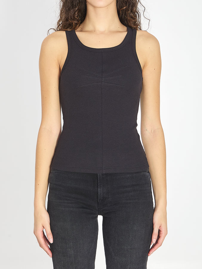 Alaia Darts Tank Top Black