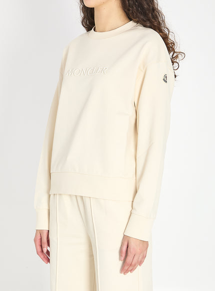 Moncler Cotton Crewneck Sweatshirt