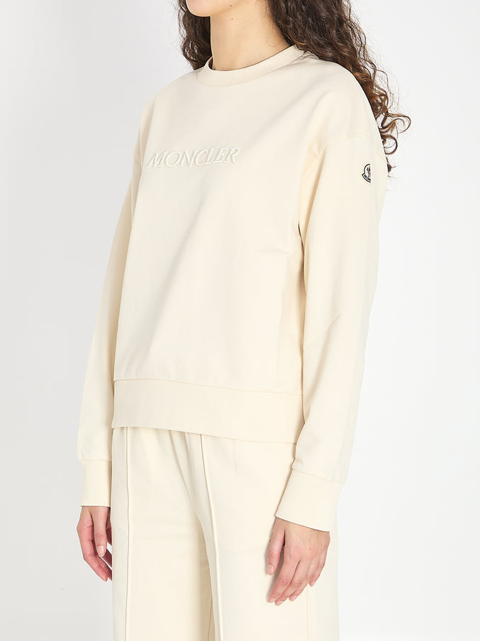 Moncler Cotton Crewneck Sweatshirt