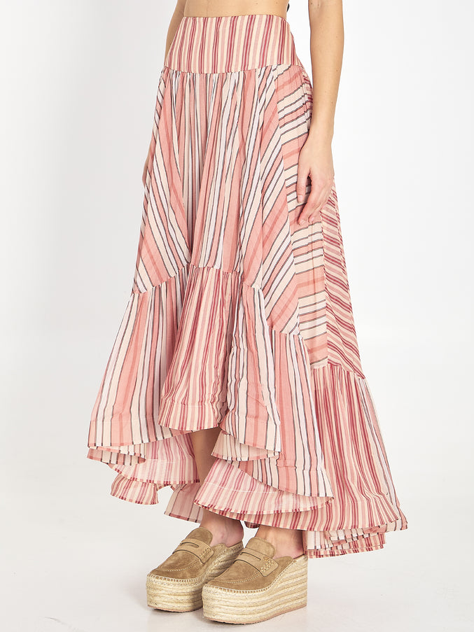 Zimmermann Bohémien Rebellion Midi Skirt