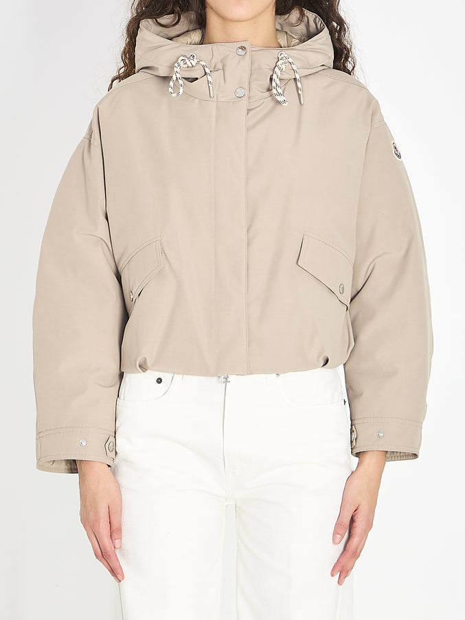 Moncler Eucalyptus Puffer Jacket Beige