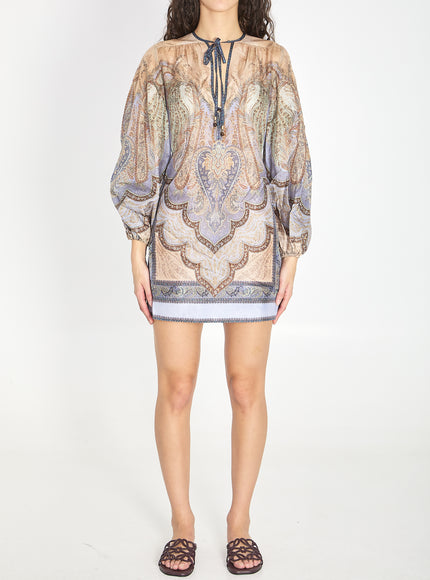 Wanderlust Tapestry Mini Dress
