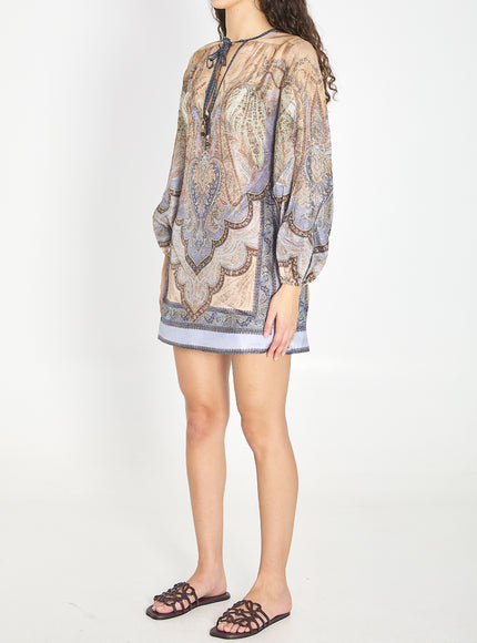 Wanderlust Tapestry Mini Dress