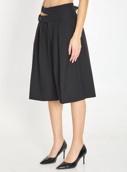 Chloe Bermuda Shorts With Double Belt