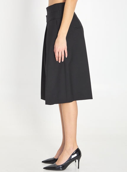 Chloe Bermuda Shorts With Double Belt