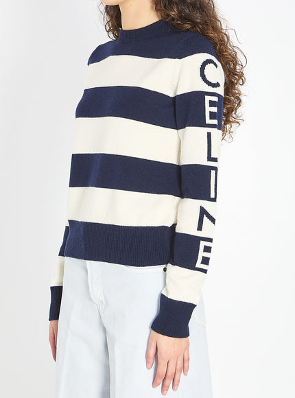 Celine Crawneck Wool Sweater