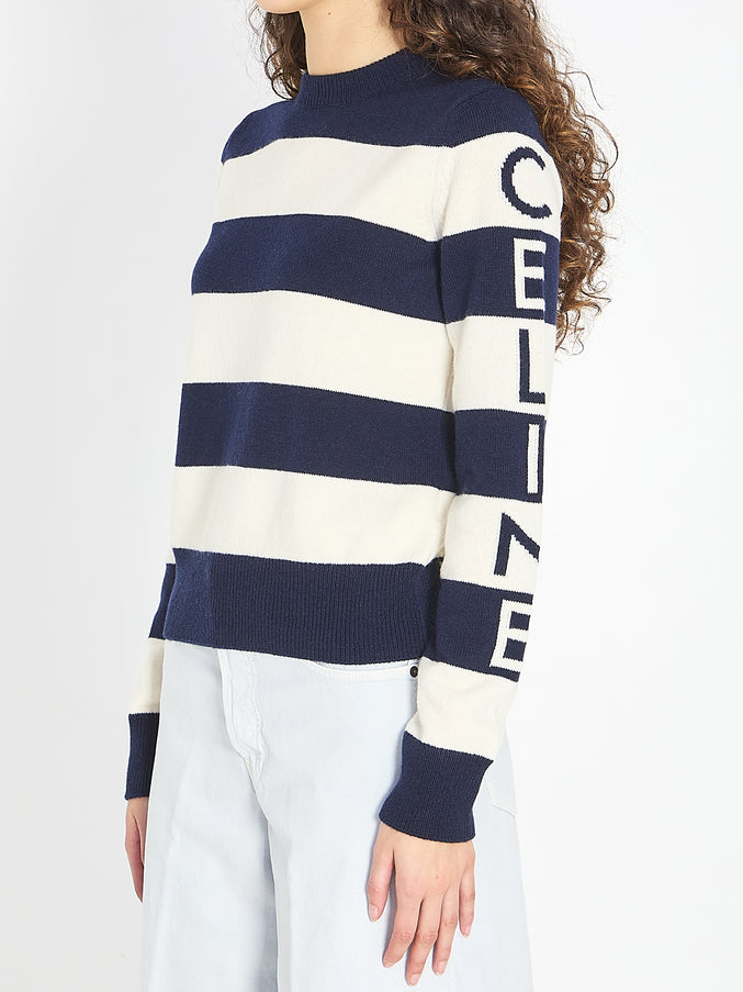 Celine Crawneck Wool Sweater
