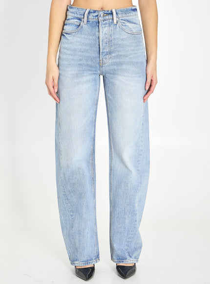 Alexander Wang Medium-waist Float Jeans Light Blue
