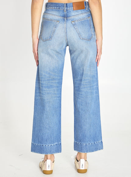 Chloe High-waisted Shorts Jeans