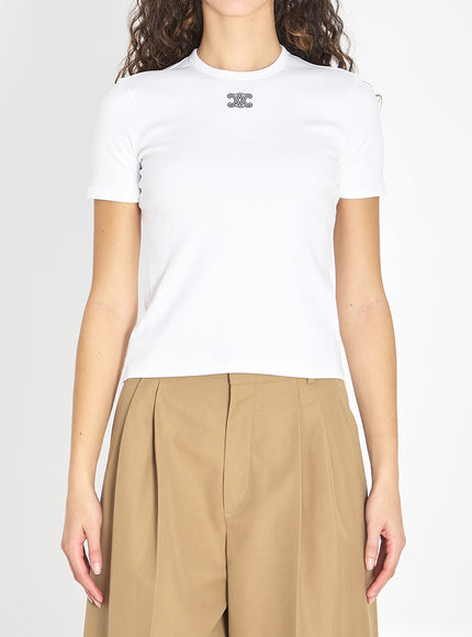 Celine Triomphe T-shirt White