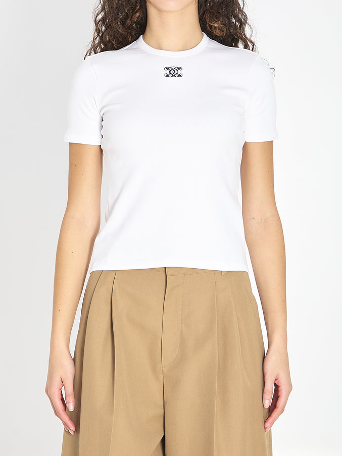 Celine Triomphe T-shirt White