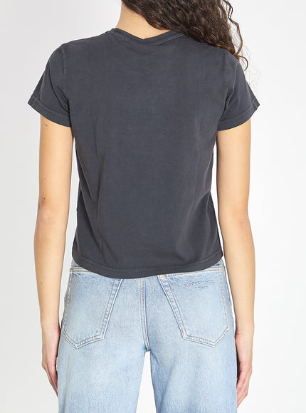 Alexander Wang T-shirt With Logo And Rhinestones