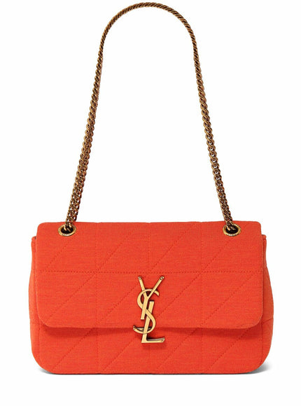 Saint Laurent Coral Jersey Medium Jamie Shoulder Bag