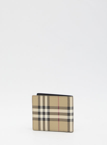 Burberry Check Book Wallet