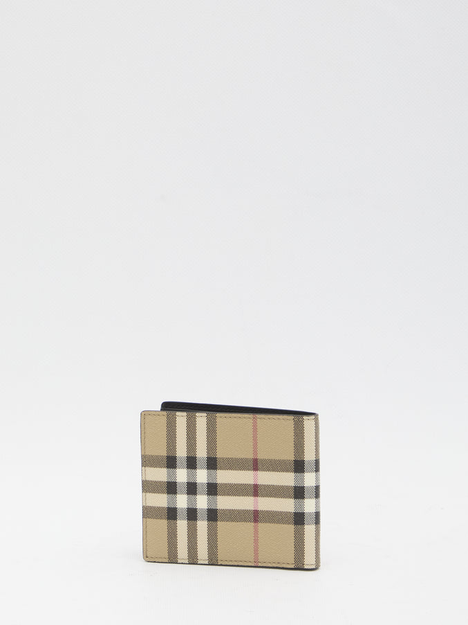 Burberry Check Book Wallet