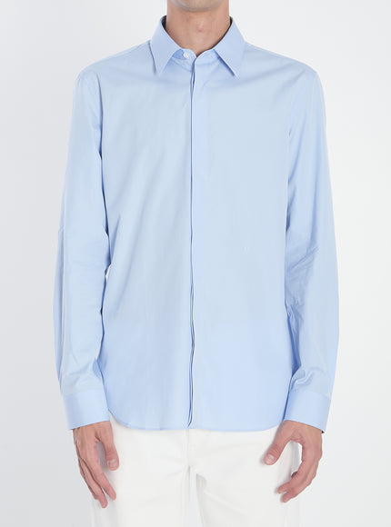 Gucci Cotton Shirt Light Blue