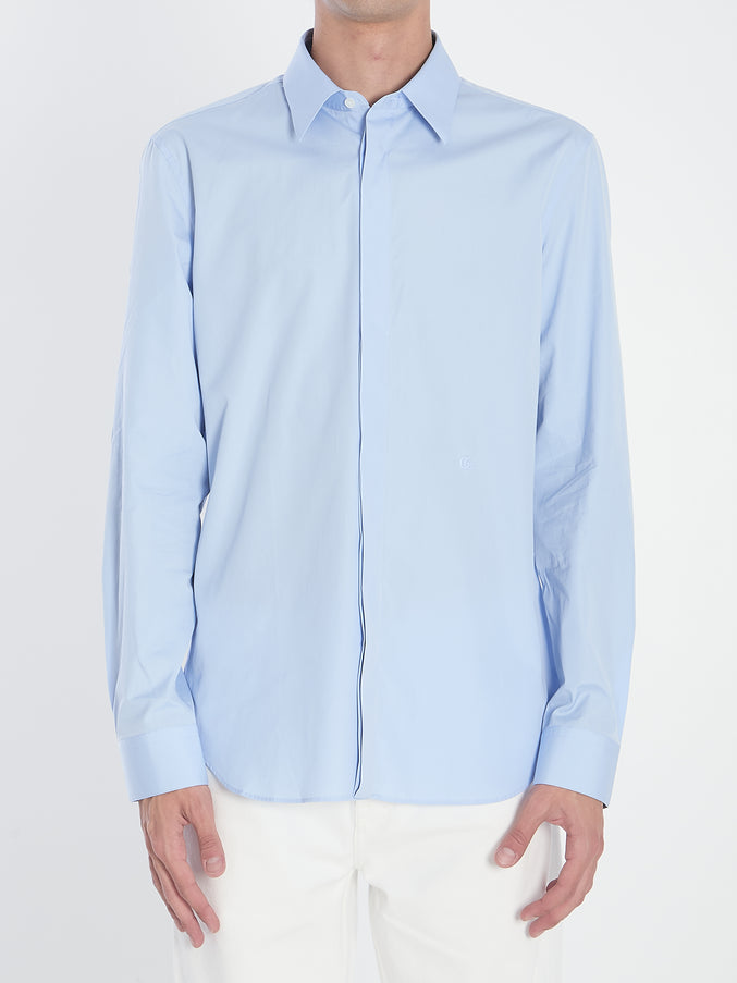 Gucci Cotton Shirt Light Blue