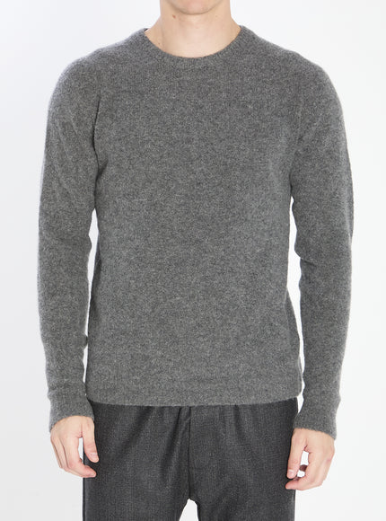 Roberto Collina Crewneck Sweater Grey
