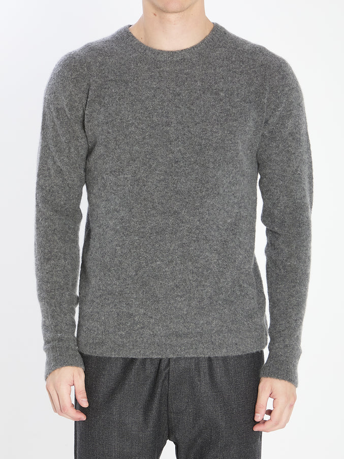 Roberto Collina Crewneck Sweater Grey