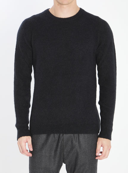 Roberto Collina Crewneck Sweater Black