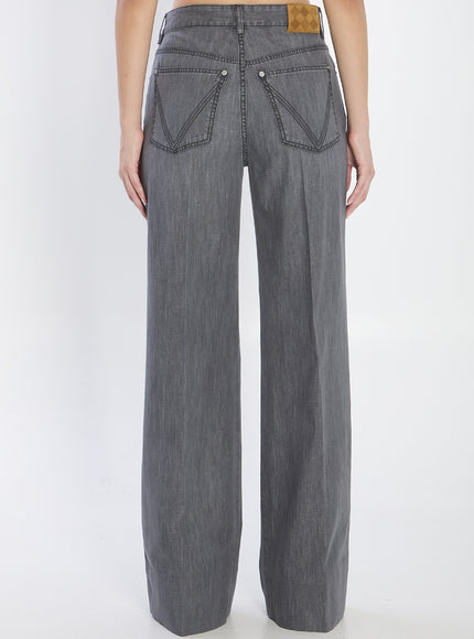 Bottega Veneta Denim Palazzo Jeans
