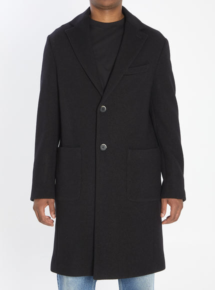 Barena Baron Lanoso Outerwear Black